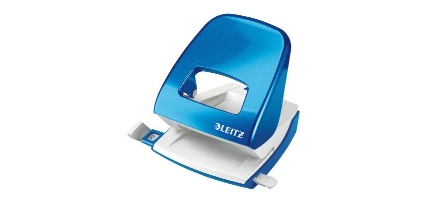 Perforateur de bureau 2 trous Leitz WOW capacité 30 feuilles métal