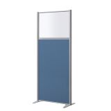 Semi-glazed fabric partition B-Zen - without base