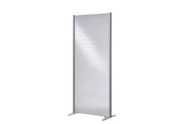 Cloison de séparation en polycarbonate translucide L 81cm B-Zen - sans piètement