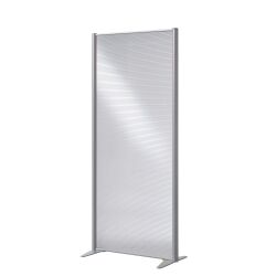 Translucent polycarbonate separating partition L 81cm B-Zen - without base