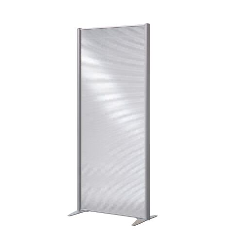 Translucent polycarbonate separating partition L 81cm B-Zen - without base