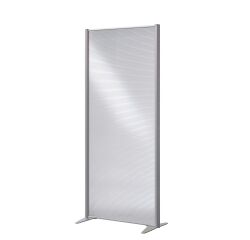 Translucent polycarbonate separating partition L 81cm B-Zen - without base