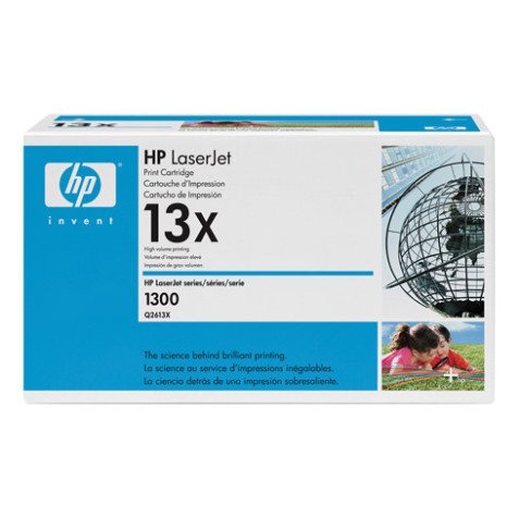 HP 13X - Q2613X toner haute capacité noir pour imprimante laser