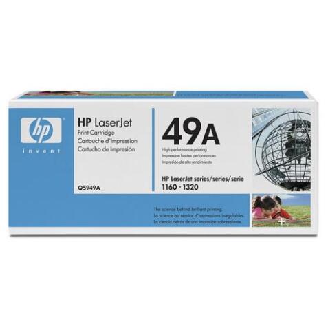 HP 49A (Q5949A) tóner original negro de capacidad estándar (2500 páginas)