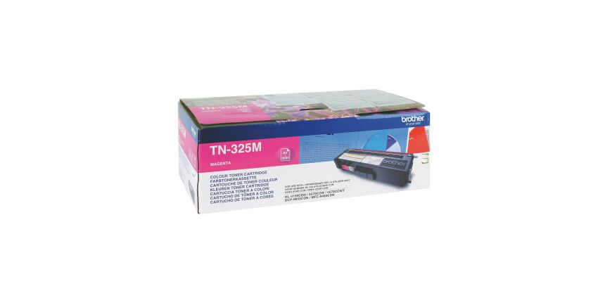 Toner Brother TN325 couleur séparée pour imprimante laser