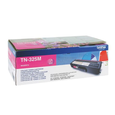 Toner Brother TN325 couleur séparée pour imprimante laser