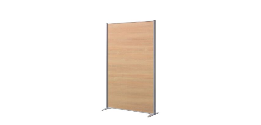 Cloison B-Zen bois antibactérien L 122, H 180 cm