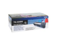 Brother TN320 tóner original negro
