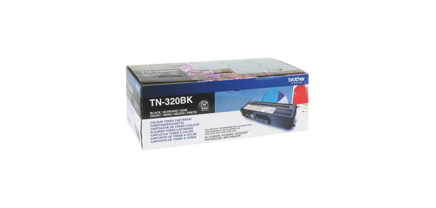 Toner Brother TN320 noir pour imprimante laser