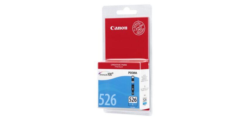 Cartouche Canon CLI-526C couleurs séparées pour imprimante jet d'encre