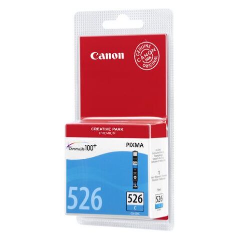 Cartouche Canon CLI-526C couleurs séparées pour imprimante jet d'encre
