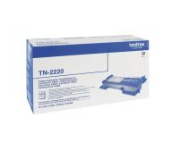 Brother TN-2220 tóner original negro de alta capacidad (2600 páginas)
