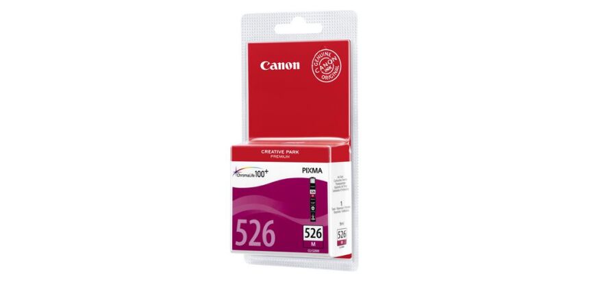 Cartouche Canon CLI-526C couleurs séparées pour imprimante jet d'encre
