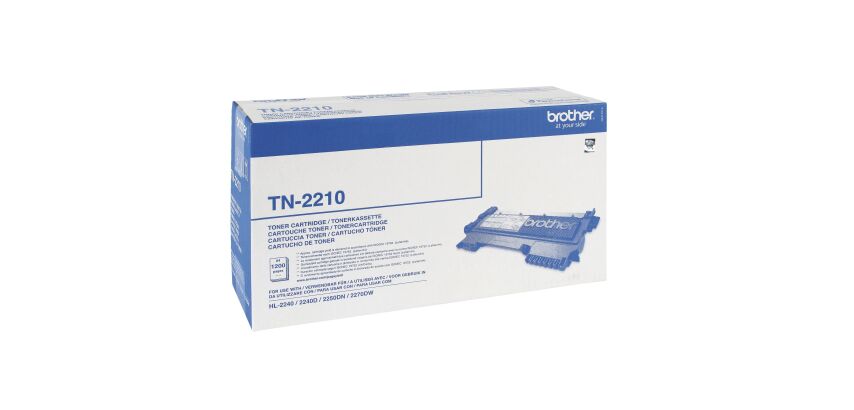 Toner tn-2210 originale Brother nero