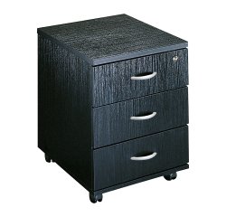 Cassettiera 3 cassetti su ruote l x p x h 43 x 52 x 59,5 cm fornita smontata