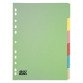 Set dividers 6 divisions pastel colours Maxiburo