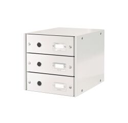 Módulo de clasificación Leitz Click & Store Wow 3 cajones de color