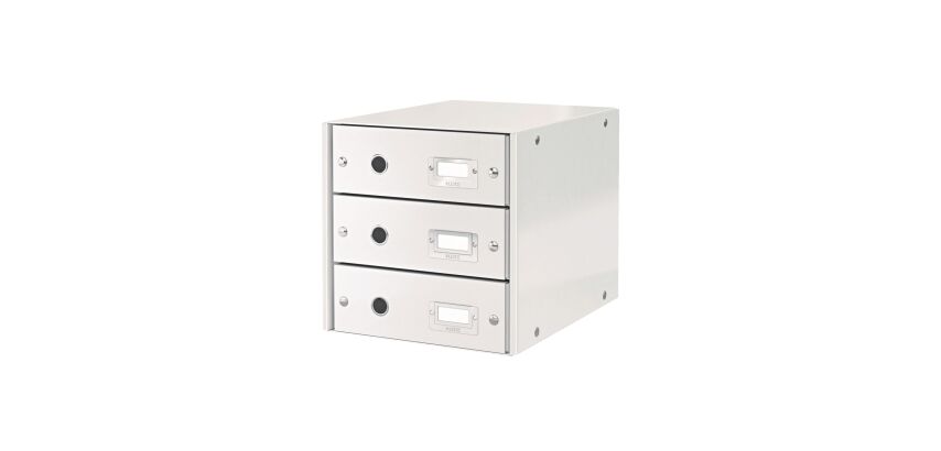 Module de classement Leitz Click&Store Wow 3 tiroirs couleur