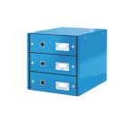 Módulo de clasificación Leitz Click & Store Wow 3 cajones de color