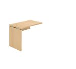 Retour suspendu L 100 x P 60 cm piétement plein bois - Milano