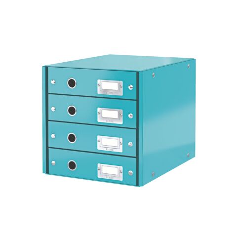 Módulo de clasificación Leitz Click & Store Wow 4 cajones de color verde menta