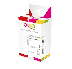 Pack of 4 Owa Compatible Epson T129 cartridges - Black, cyan, magenta, yellow for inkjet printer