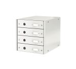 Module de classement Leitz Click&Store Wow 4 tiroirs couleur