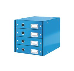 Módulo de clasificación Leitz Click & Store Wow 4 cajones de color