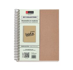 Cuaderno reciclado A5 cuadrícula 5 x 5 mm