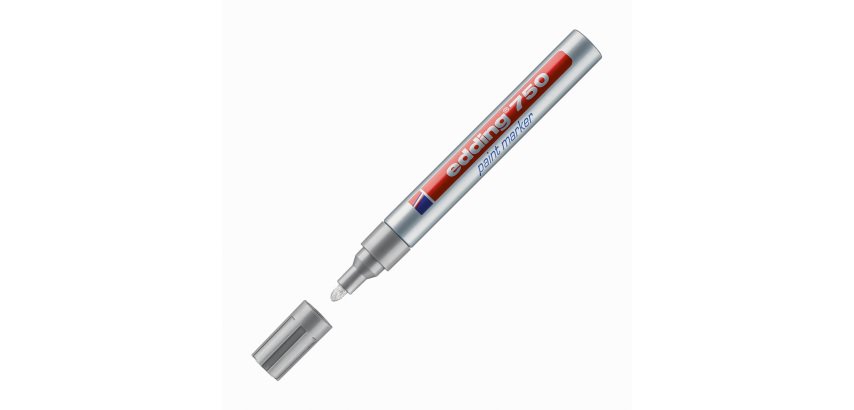 Rotulador permanente edding 750 punta cónica media 2 a 4 mm