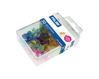 Agujas de fijación translúcidas MILAN - Caja de 30