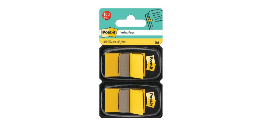 Marque-pages larges Post-It - bloc de 100 feuilles