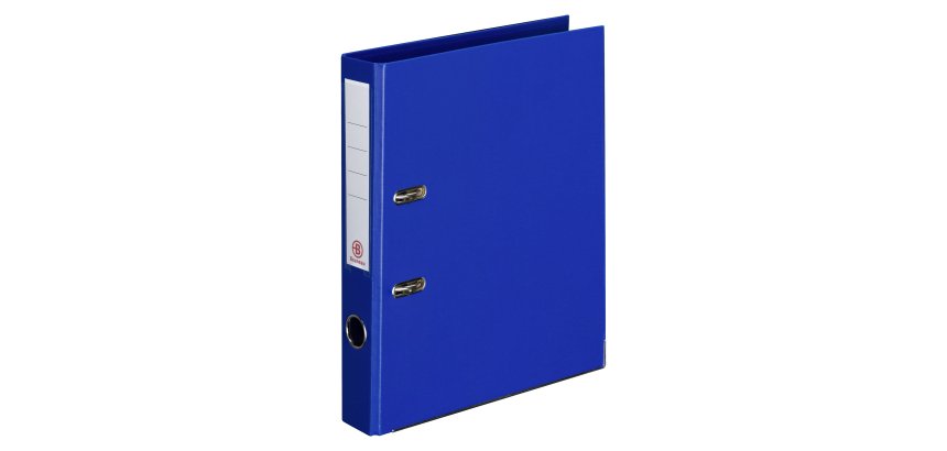 Classeur à levier cartonné Bruneau A4 - Dos 5 cm couleurs assorties classiques