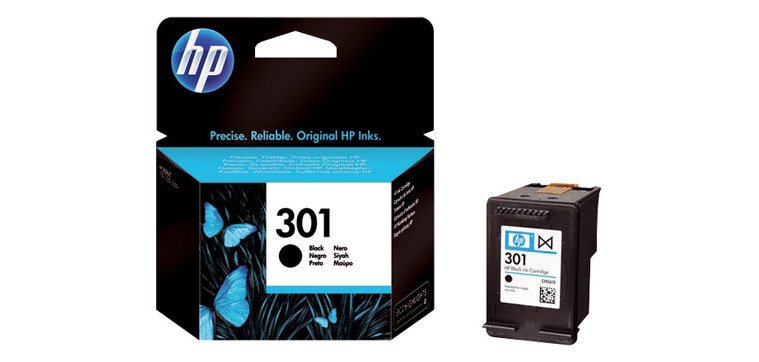 HP 301 Cartucho original negro (190 páginas)