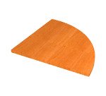 Angolare 800 x 800 mm per unire due scrivanie