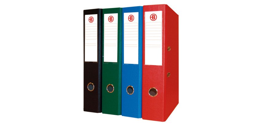 Archivador de cartón forrado de polipropileno lomo 7,5 cm Bruneau