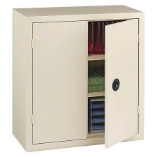 Armoire métal portes battantes monobloc Metily H 100 x L 90 x P 43 cm