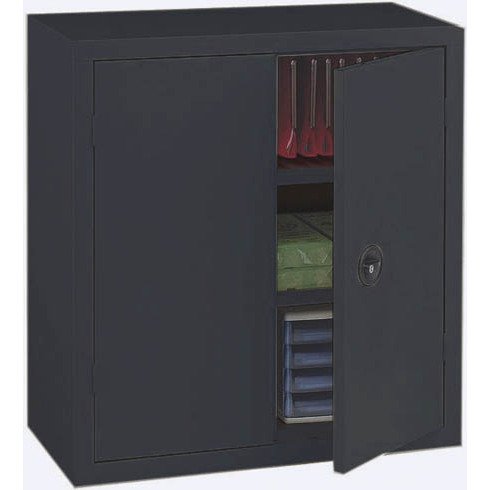 Armoire métal portes battantes monobloc Metily H 100 x L 90 x P 43 cm