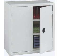 Armoire métal portes battantes monobloc Metily H 100 x L 90 x P 43 cm