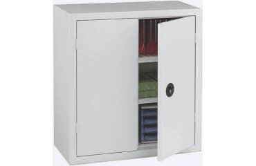 Armoire métal portes battantes monobloc Metily H 100 x L 90 x P 43 cm