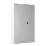 Armoire métal portes battantes monobloc Metily H 180 x L 90 x P 43 cm