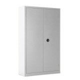 Armoire métal portes battantes monobloc Metily H 180 x L 90 x P 43 cm