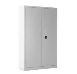 Armoire métal portes battantes monobloc Metily H 180 x L 90 x P 43 cm