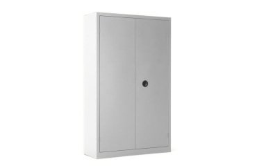 Armoire métal portes battantes monobloc Metily H 180 x L 90 x P 43 cm