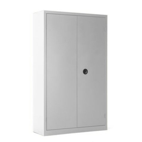 Armoire métal portes battantes monobloc Metily H 180 x L 90 x P 43 cm