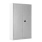 Armoire métal portes battantes monobloc Metily H 180 x L 90 x P 43 cm