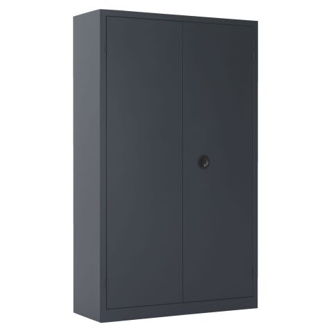 Metall-Kleiderschrank mit Flügeltüren, Monoblock, Metily H 180 x B 90 x T 43 cm