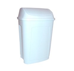 Poubelle Swing 50 litres rectangle à couvercle basculant