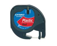 Nastro DYMO LT in plastica 12mmx4mt - Rosso