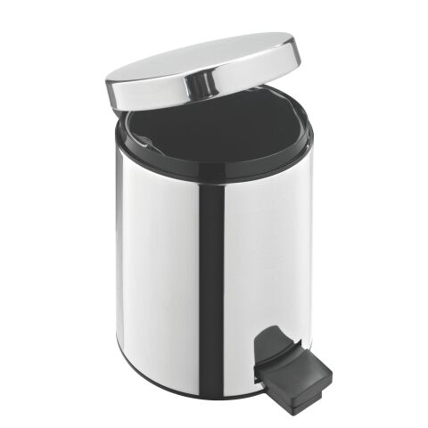 Papelera metálica con pedal 3L Brabantia NewIcon color Inox